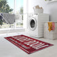 wunderlin Laundry Room Collection Non-Slip and Washable Laundry Room Mat